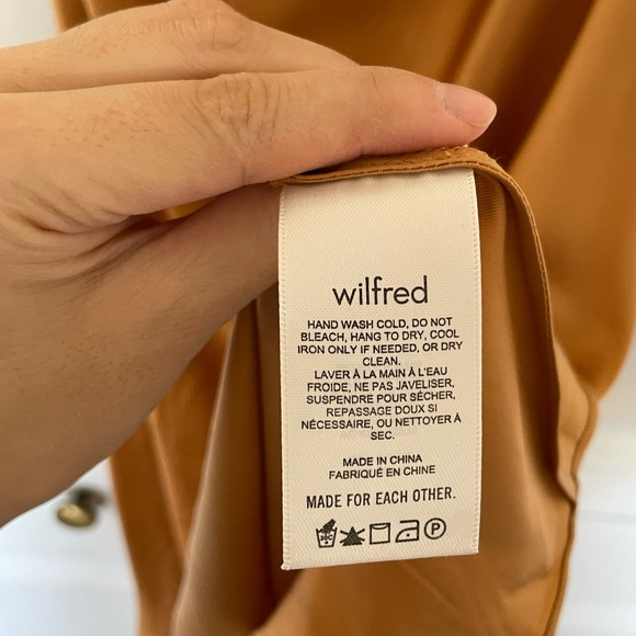 New Aritzia Cowl Neck Diamante Dress - Picture 10 of 10